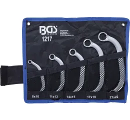 Očkové klíče, "C" profil, 5 ks - B1217