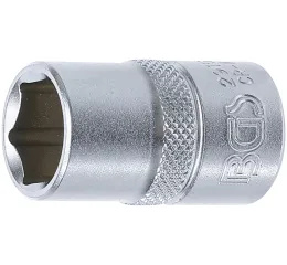 Nástrčná hlavice šestihranná, 1/2", 15 mm - B2915