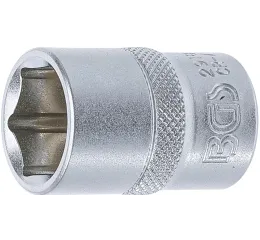 Nástrčná hlavice šestihranná, 1/2", 18 mm - B2918