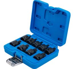 Sada nástrčných klíčů, XZN, 1/2", M4 - M16, 9 ks - BGS 5487