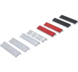 Ochranné čelisti do svěráku, hliník, 125 mm, sada 8 ks, BGS - B8442-1