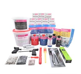 Sada spotřebního materiálu pro pneuservis nákladních vozidel, 611 ks - F10501