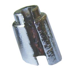 Vyvažovací závaží MOTO 25 g na dráty, chromované - F14205