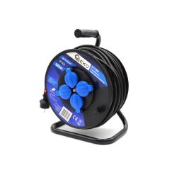 Prodlužovací kabel, buben 50 m, 4 zásuvky - G17505