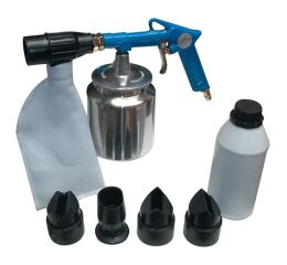 Recirkulační pískovací pistole, sada