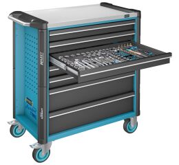 Dílenský vozík 7 zásuvek, 317 dílů, 179NXL-8/317 - HA220304