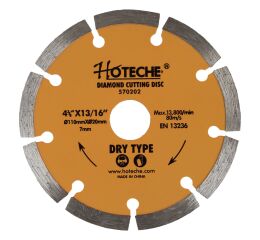 Diamantový řezný kotouč 110 mm, segmentový - HT570202