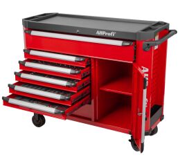 Dílenský vozík s nářadím, 7 zásuvek, 238 ks - AH470071BAL