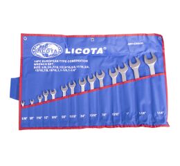 Sada očkoplochých klíčů, 14ks - LIAWTERSK03