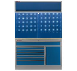 Dílenská sestava PROFI BLUE, 1360 x 495 x 2000 mm - MTGC1371BAL