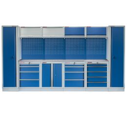 Kvalitní PROFI BLUE dílenský nábytek 3920 x 495 x 2000 mm - MTGS1300A77