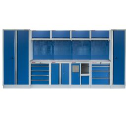 Kvalitní PROFI BLUE dílenský nábytek 4235 x 495 x 2000 mm - MTGS1300AG