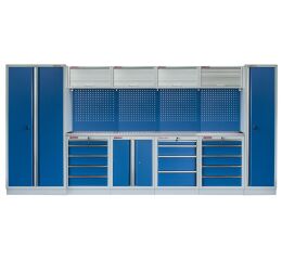 Kvalitní PROFI BLUE dílenský nábytek 4235 x 495 x 2000 mm - MTGS1300AQ