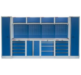 Kvalitní PROFI BLUE dílenský nábytek 3920 x 495 x 2000 mm - MTGS1300AV