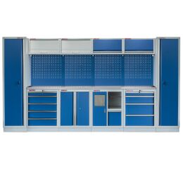 Kvalitní PROFI BLUE dílenský nábytek 3920 x 495 x 2000 mm - MTGS1301AG