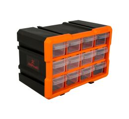 Plastový organizér, 12 boxů - MW1812