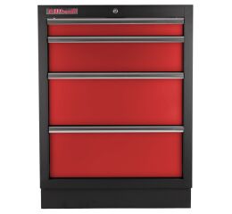 Celokovová skříňka se 4-mi šuplíky PROFI - RTGC1304