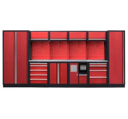 Kvalitní PROFI RED dílenský nábytek 4235 x 495 x 2000 mm - RTGS1300AG