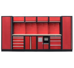 Kvalitní PROFI RED dílenský nábytek 3920 x 495 x 2000 mm - RTGS1301AR