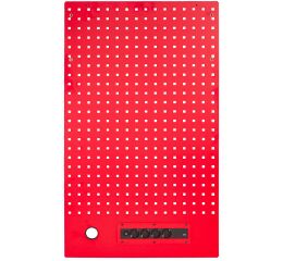 Děrovaná závěsná deska s el. zásuvkou PROFI RED - RWGB1324Q