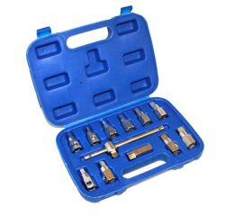Sada klíčů na zátky olejových van 3/8”, 12 ks - S12ODP