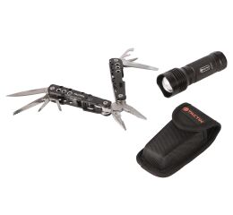 Multifunkční kleště a LED svítilna - TC900056