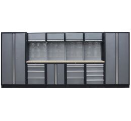 Kvalitní PROFI dílenský nábytek - 4535 x 495 x 2000 - TGS1300A2
