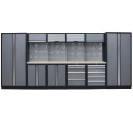 Kvalitní PROFI dílenský nábytek - 4535 x 2000 x 495 mm - TGS1300AA1
