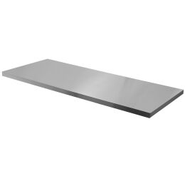 Nerezová pracovní deska PROFI, hluboká, 1361 x 615 x 38 mm - TGW53DS