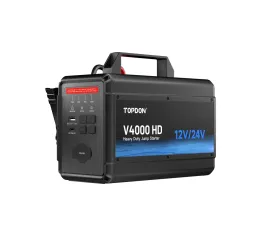 TOPDON Car Jump Starter V4000 HD pro 12V a 24V vozidla