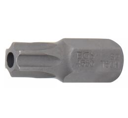 Bit TORX, T50, 10 mm, délka 30 mm, s otvorem - B4650