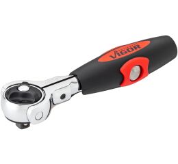 Mini ráčna 1/4" s přestavitelnou T rukojetí, Vigor - V4914