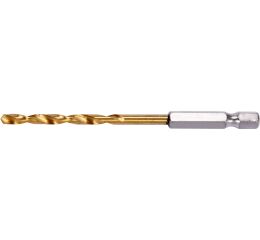 Vrták na kov 4,5mm TITAN HEX 1/4", délka 100mm - YT-44759
