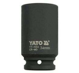 Kovaný vnitřní nástrčný klíč hluboký CrMo 3/4" šestihranný 34 mm YATO - YT-1134