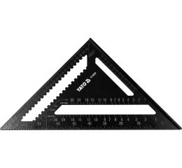 Tesařský trojúhelník, hliníkový, 300 mm - YT-70787