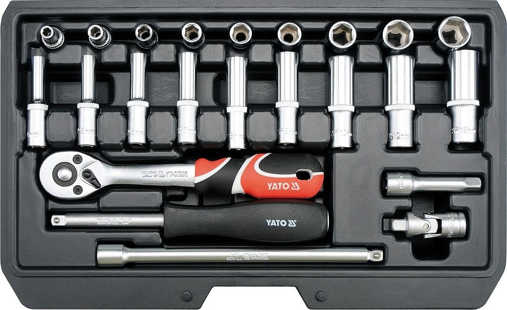 Gola sada 1/4", 23 ks - YT-14451