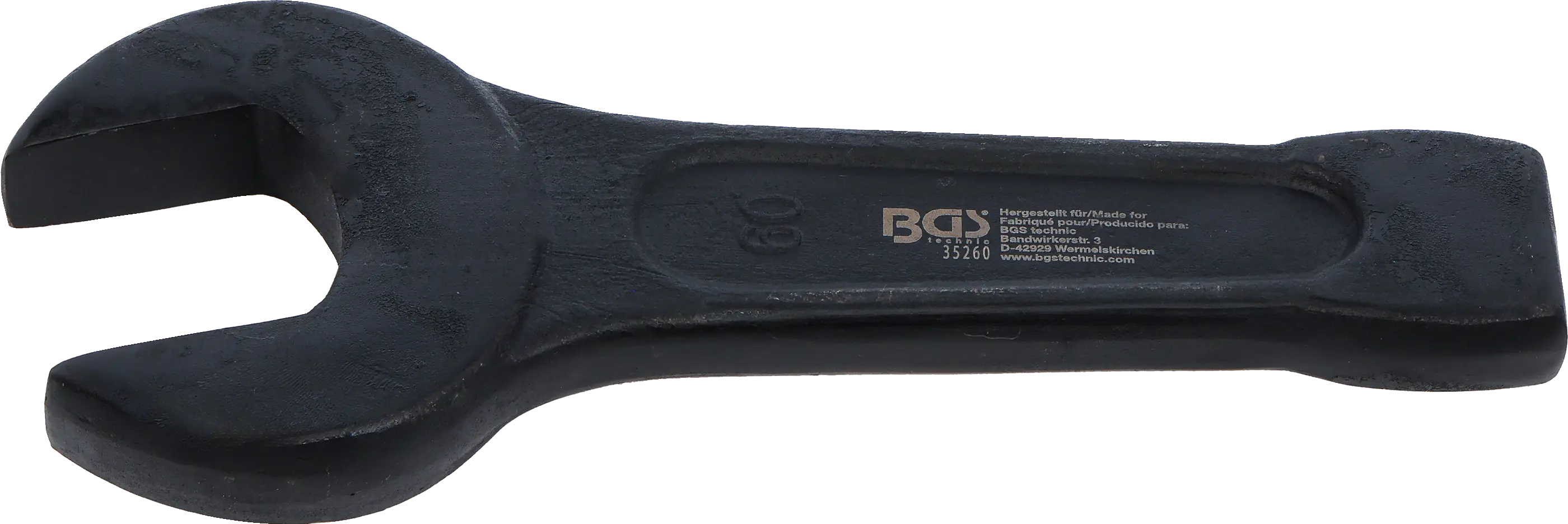 Rázový plochý klíč 60 mm, BGS 35260 Rázový plochý klíč 60 mm, BGS 35260