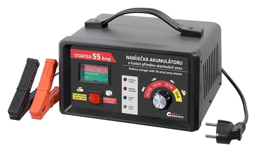 Nabíječka 6/12V 2/10/55A STARTER AHProfi