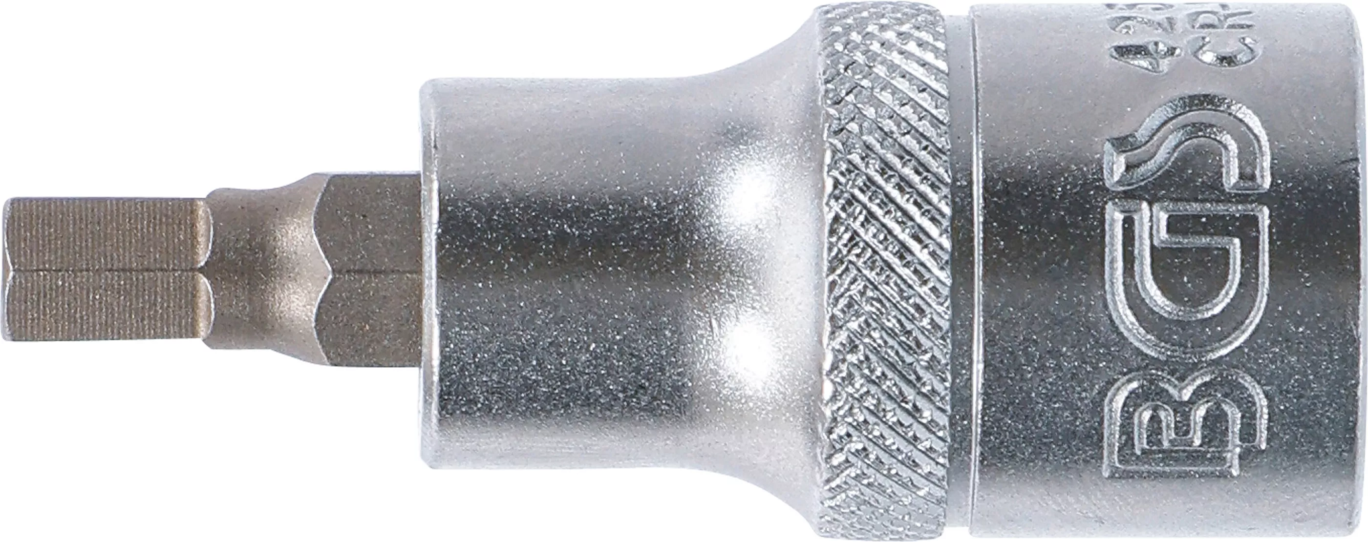 Detail profilu HEX 6 mm Detail profilu vnitřního šestihranu 6 mm na nástrčné hlavici