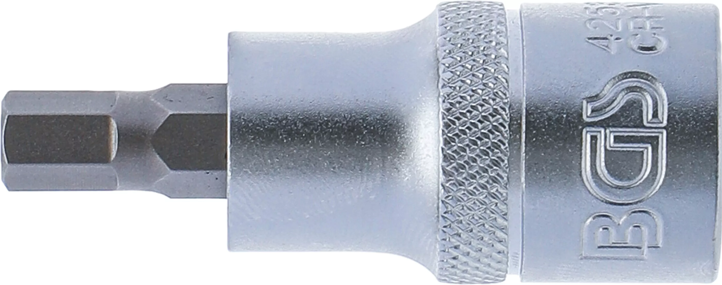 Detail profilu HEX 7 mm Detail profilu vnitřního šestihranu 7 mm na nástrčné hlavici