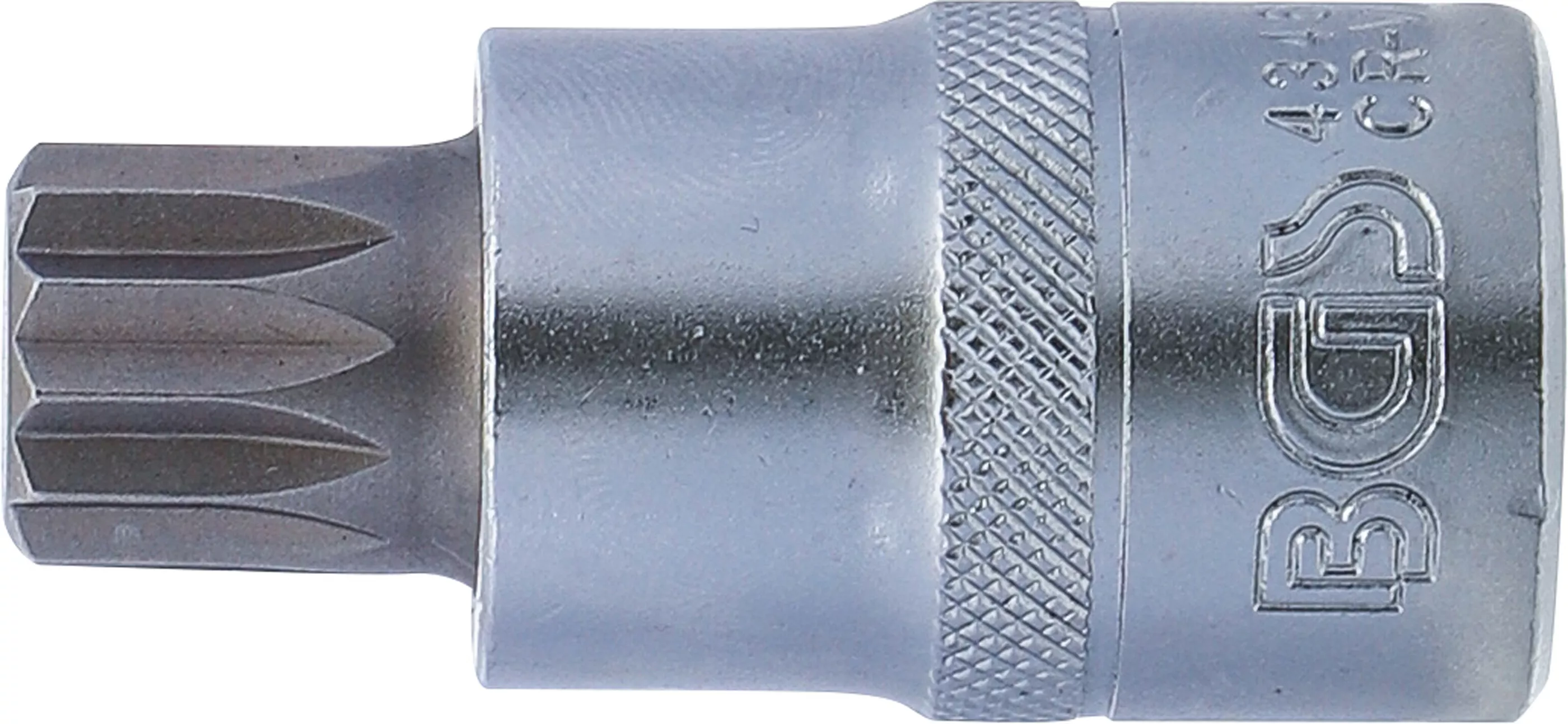 Detail rýhování nástrčné hlavice XZN M16 Detail rýhování nástrčné hlavice XZN M16