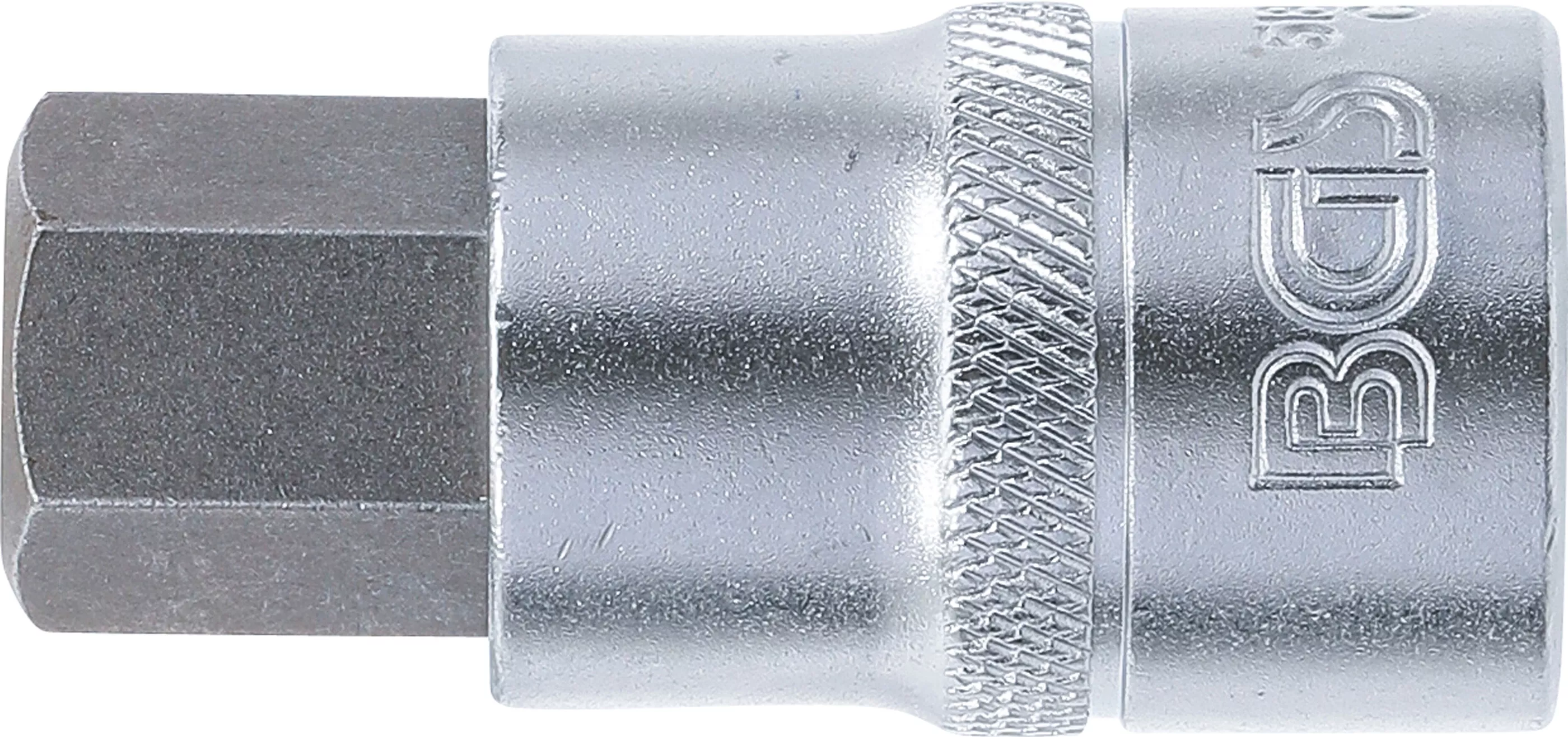 Detail profilu HEX 17 mm Detail profilu vnitřního šestihranu 17 mm na nástrčné hlavici