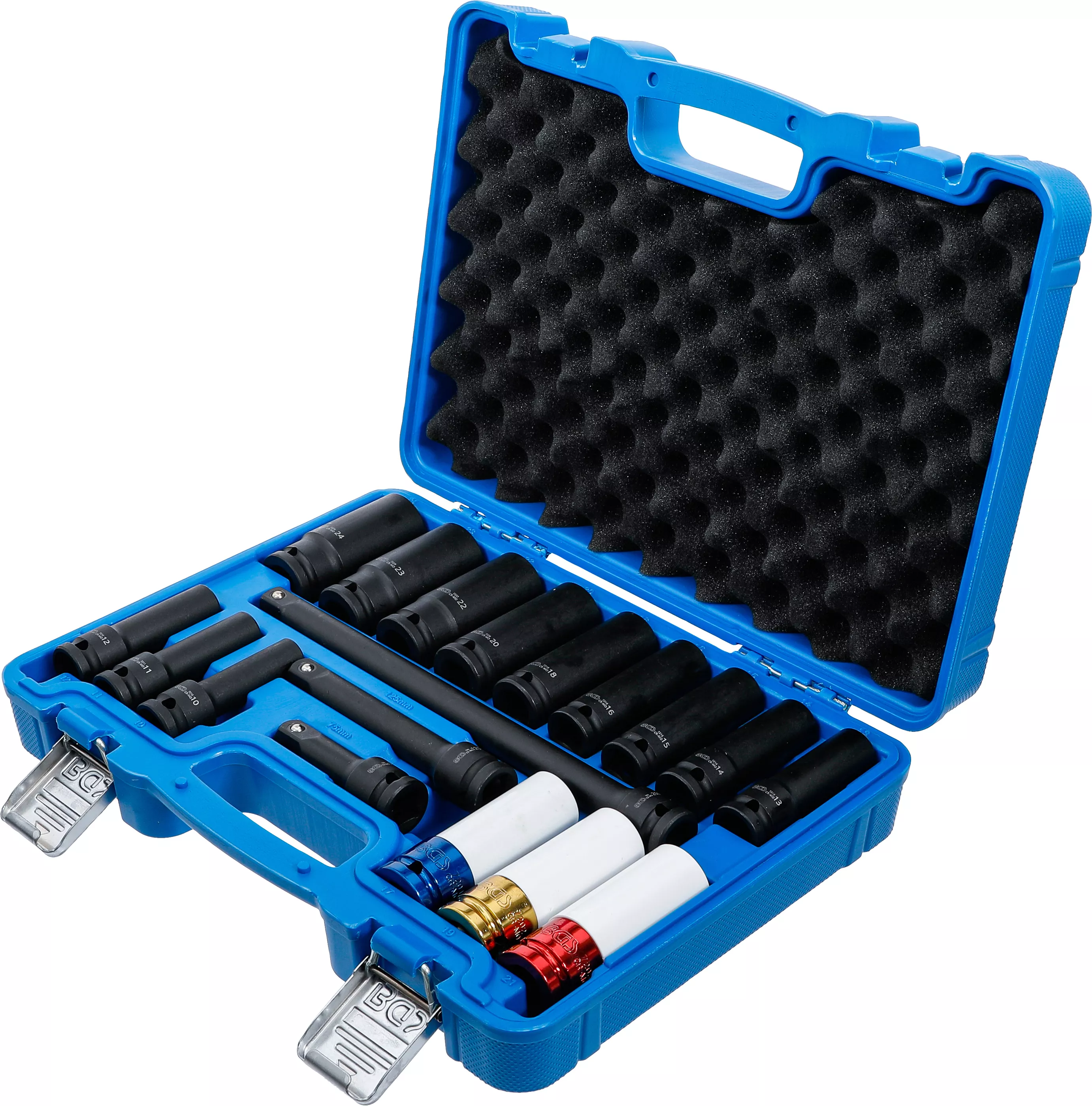 Sada silových nástrčných klíčů 1/2 BGS - B5202 Sada silových nástrčných klíčů BGS - B5202