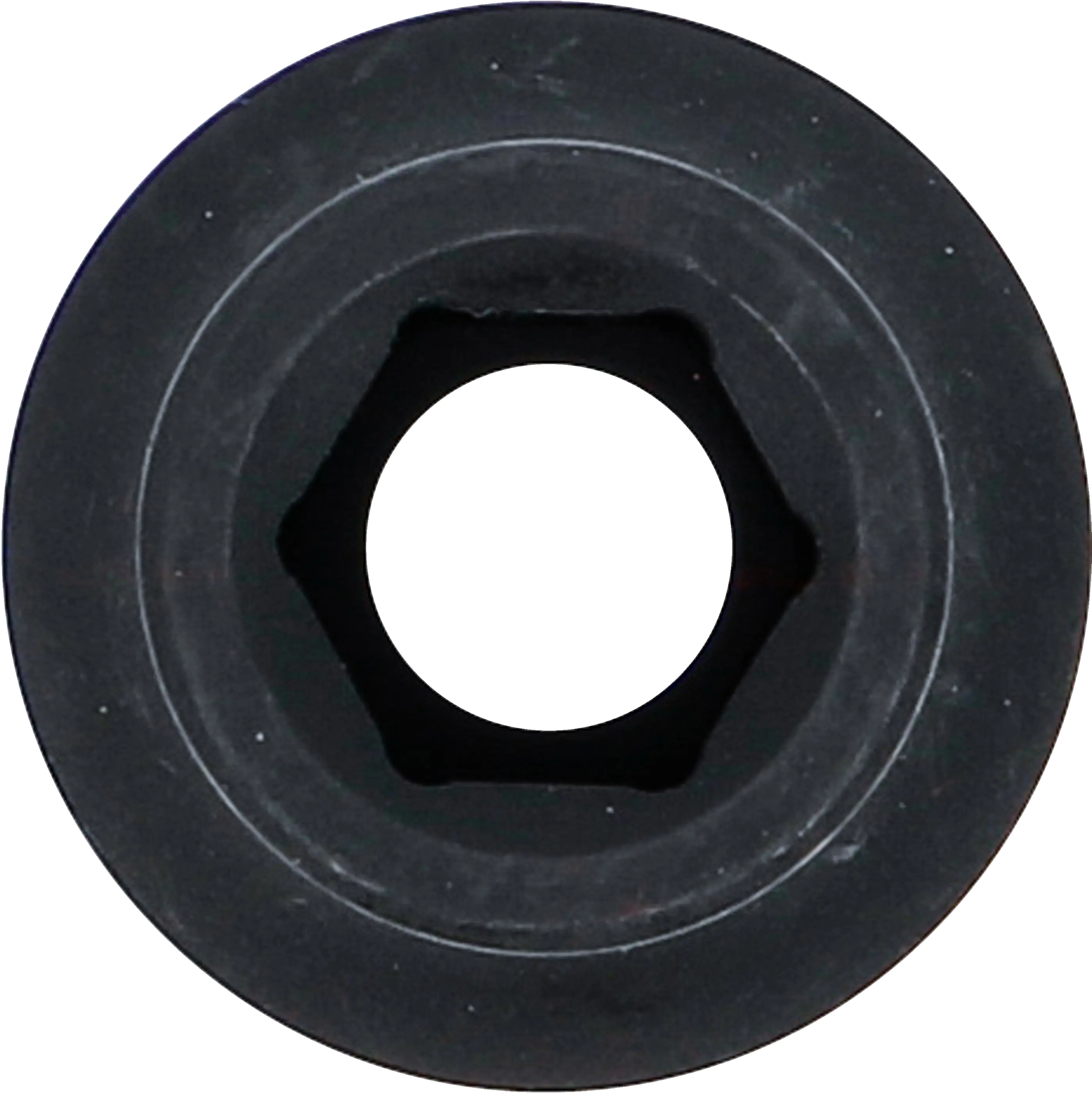 Šestihranná silová nástrčná hlavice 1/2, 10 mm, BGS - B5210 Čelní pohled na šestihrannou silovou nástrčnou hlavici BGS 10 mm