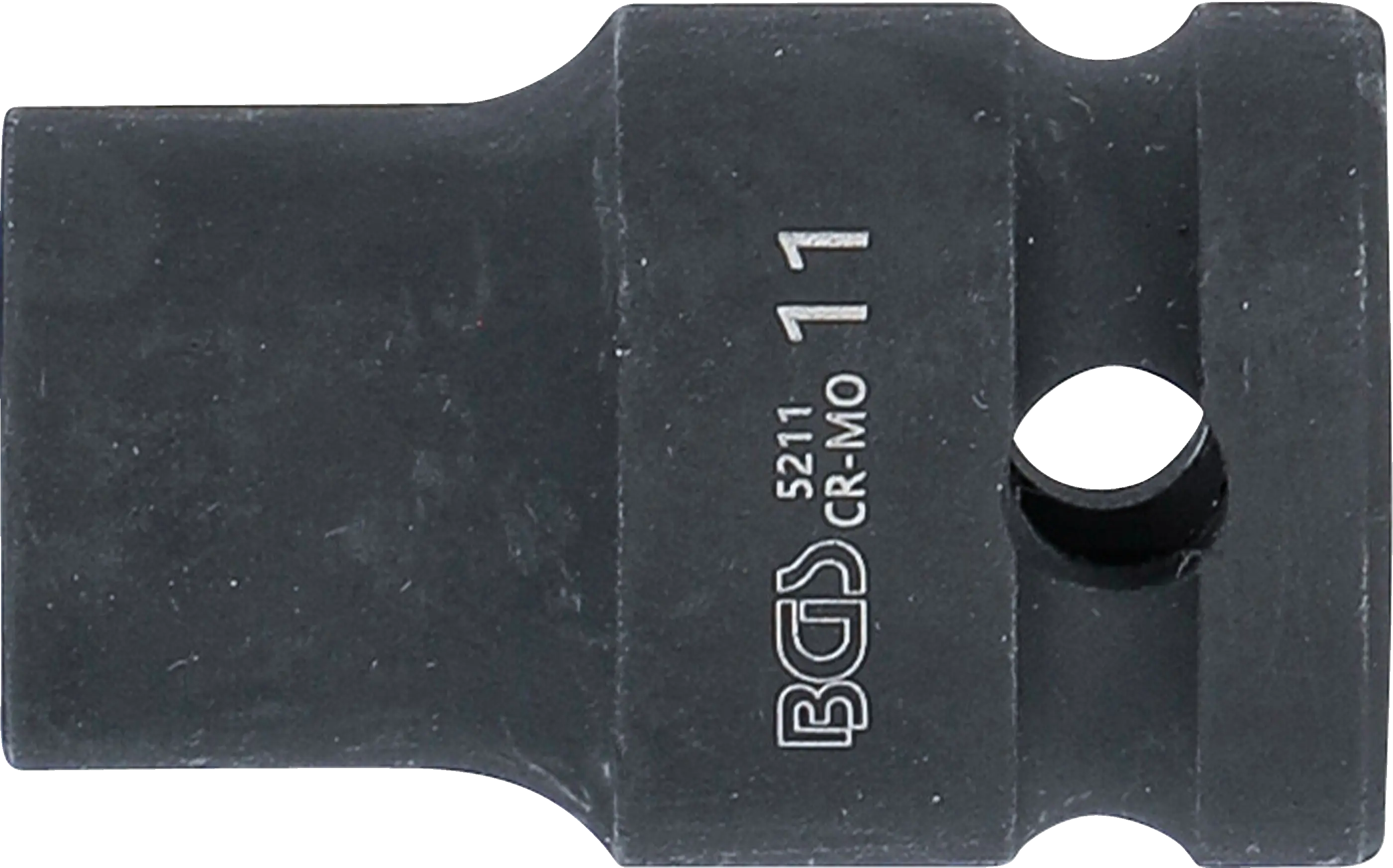 Silová nástrčná hlavice BGS, 11 mm Boční pohled na silovou nástrčnou hlavici BGS 11 mm