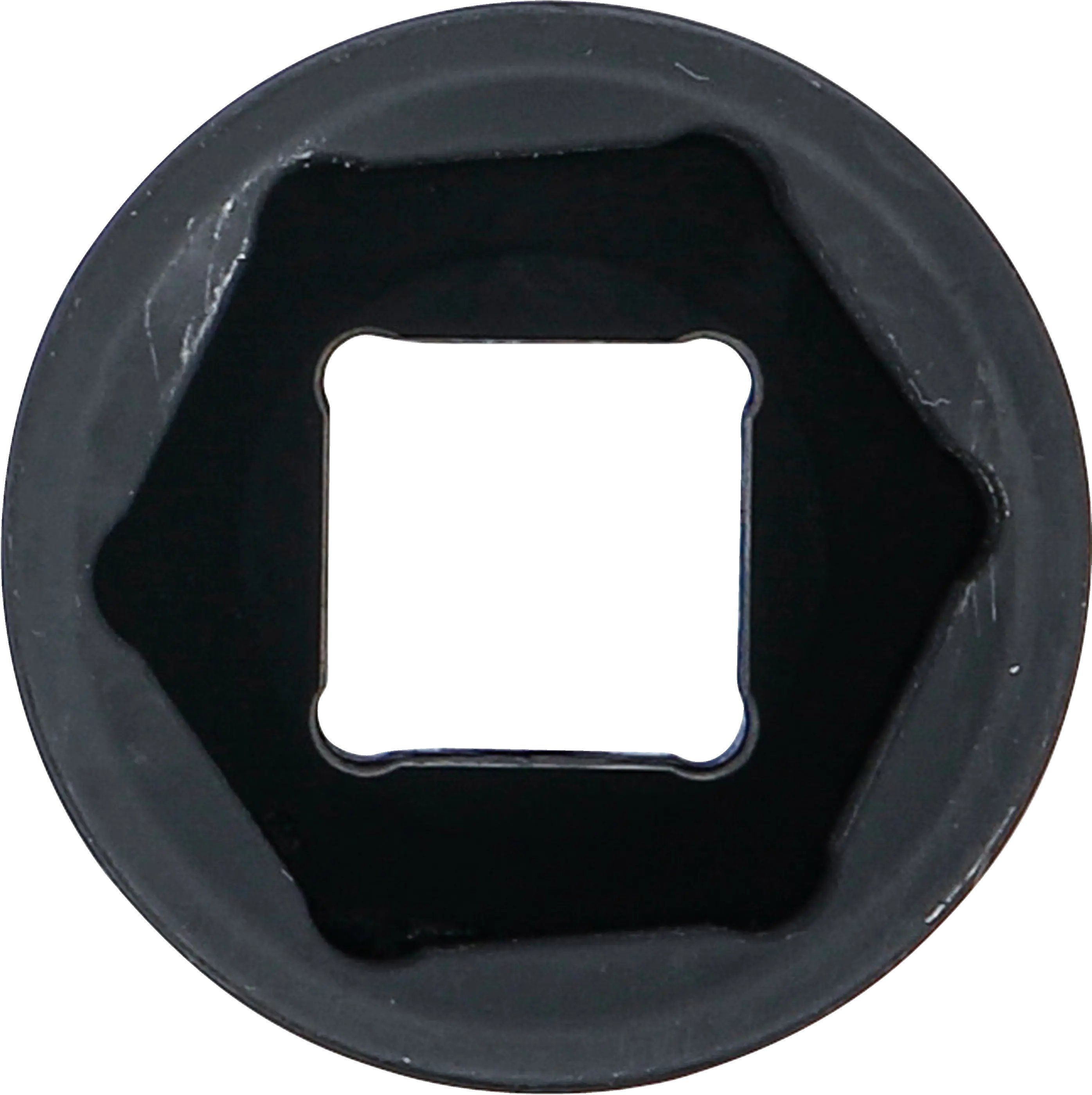 Šestihranná silová nástrčná hlavice 1/2, 24 mm, BGS - B5224 Čelní pohled na šestihrannou silovou nástrčnou hlavici BGS 24 mm