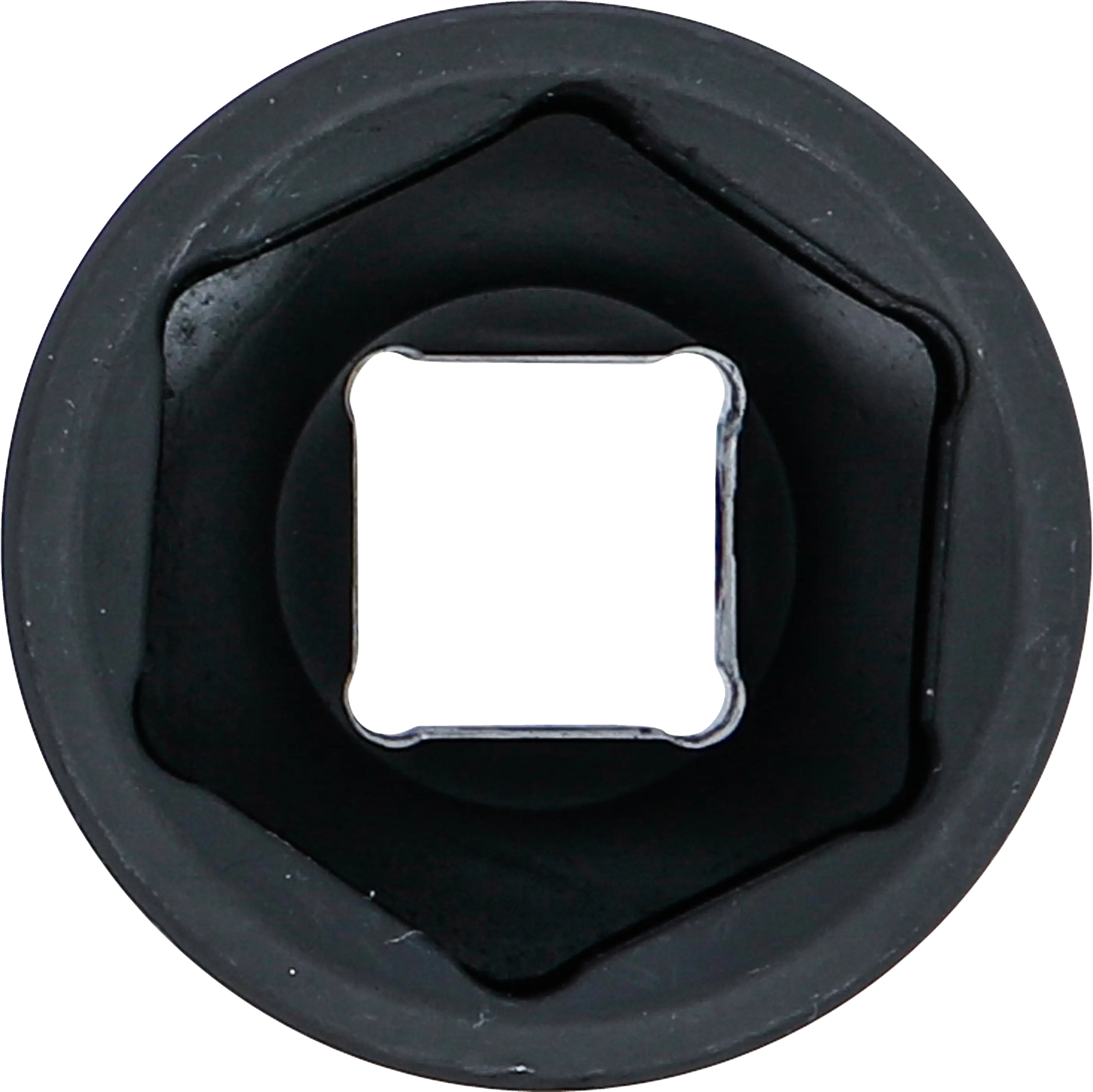 Šestihranná silová nástrčná hlavice 1/2, 27 mm, BGS - B5227 Čelní pohled na šestihrannou silovou nástrčnou hlavici BGS 27 mm