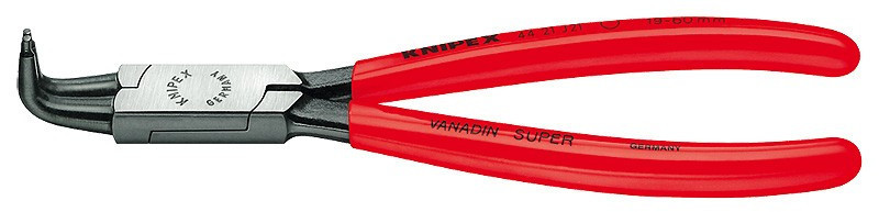 Levně Vnitřní zahnuté kleště na pojistné kroužky 215 mm - 4421J31 Knipex