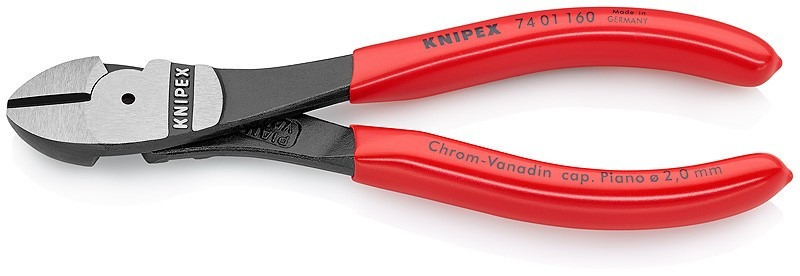 Levně Silové boční štípací kleště 160 mm - 7401160