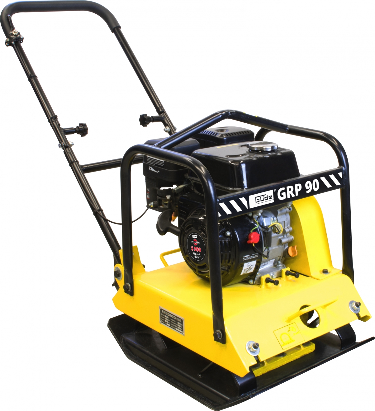 Benzínová vibrační deska GRP 908, Güde, 4,1 kW